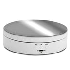 360° electric motorized rotating display stand, USB turntable for photography and jewelry