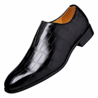 Men's Leather Loafers | Dark Brown, Black, Blue | Dress Shoes