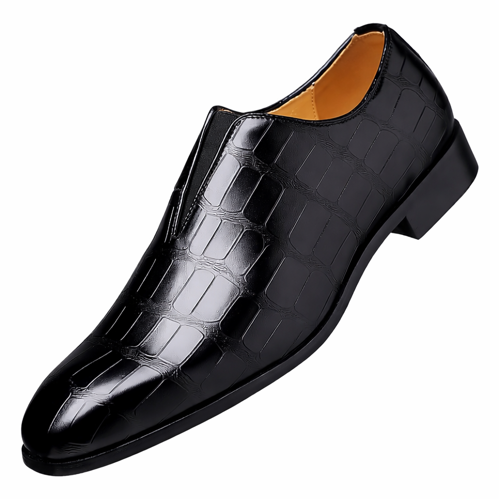 Men's Leather Loafers | Dark Brown, Black, Blue | Dress Shoes