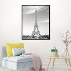 Black wall photo frames set of 2 for posters and artwork, vertical mounting