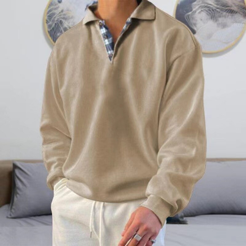 Men classic crewneck sweater available in multiple colors and sizes M to 5XL