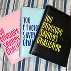 100-Day Challenge Binder A5 goal tracker and progress planner in multiple colors