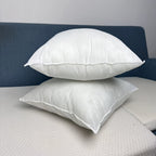 White non-woven pillow inserts 2-pack, high elasticity, for sofa and bed use
