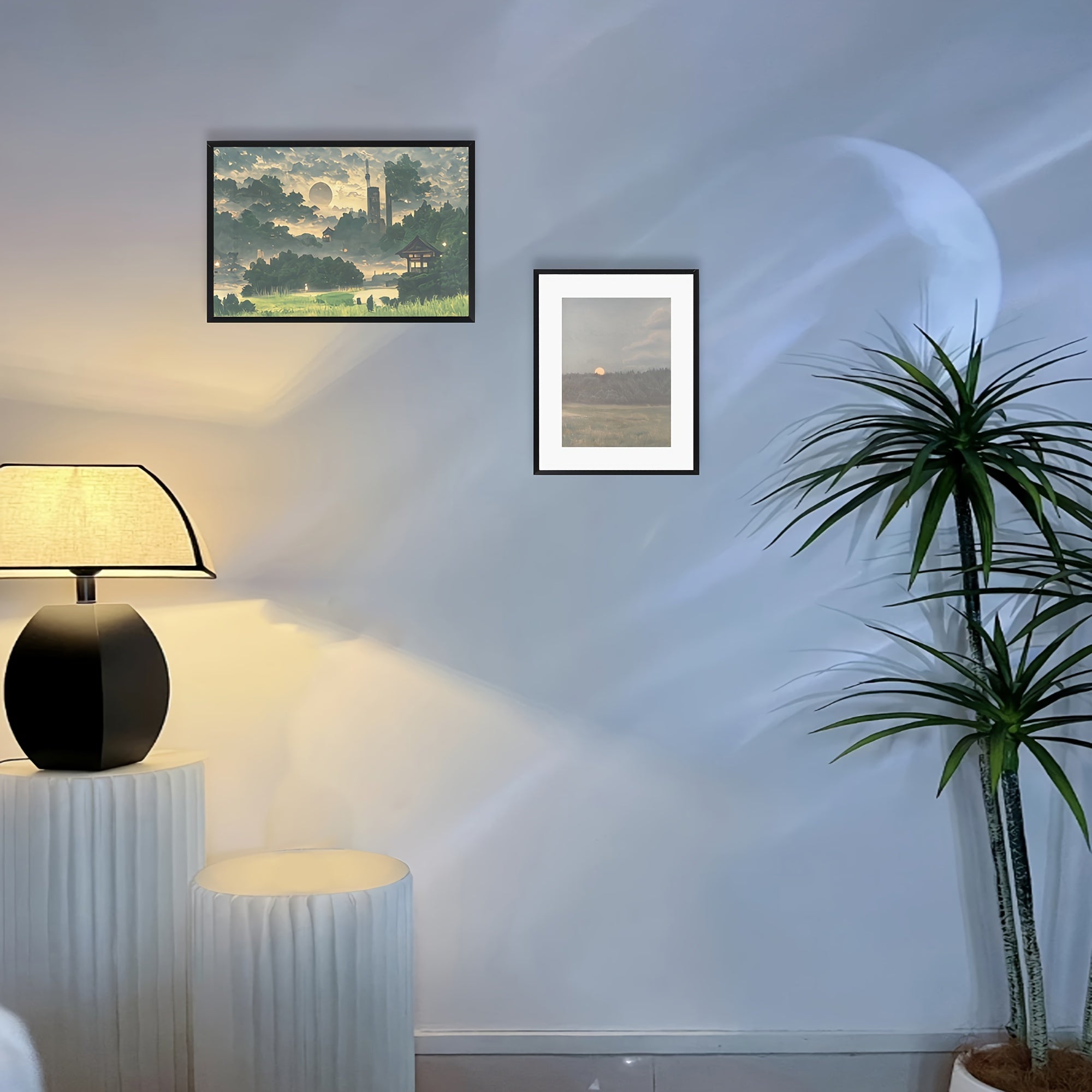 Black photo frame for wall and table display, classic design, set of 1 or 3