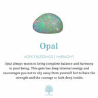 Opal drop pendant necklace 18K gold teardrop natural opal minimalist