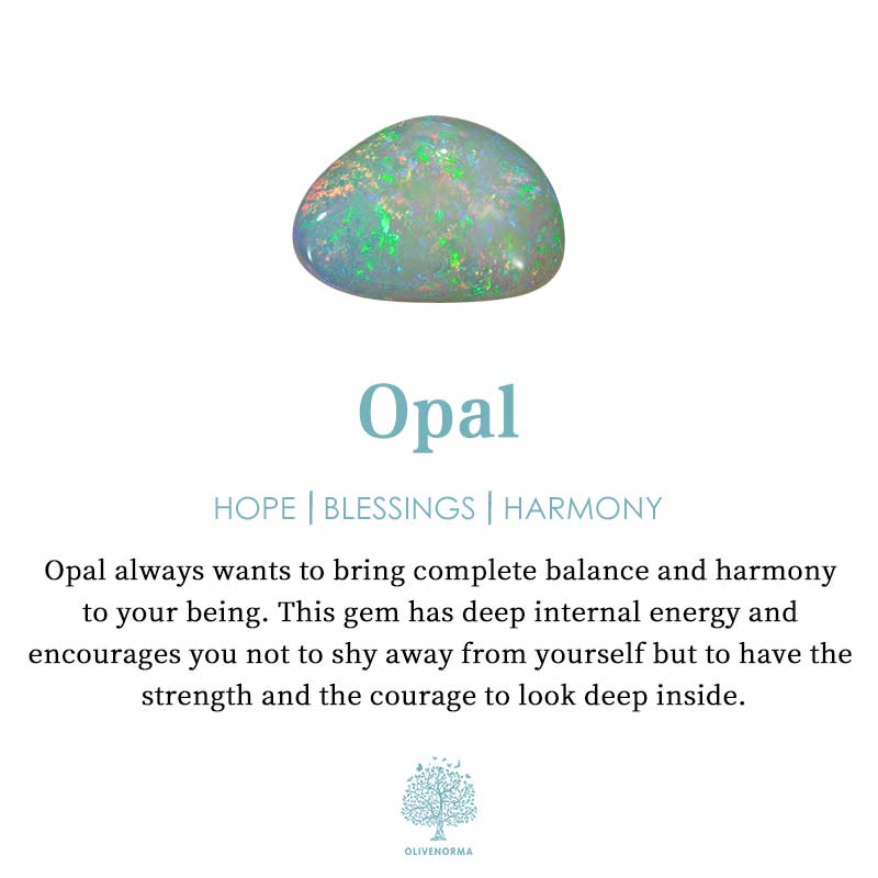 Opal drop pendant necklace 18K gold teardrop natural opal minimalist