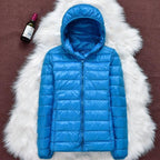 Women waterproof lightweight jacket with removable adjustable hood