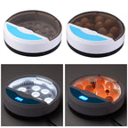 Automatic LED egg incubator with digital temperature control and built-in candler