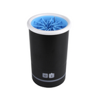 Automatic pet paw washer with soft rotating bristles USB rechargeable sizes S M L