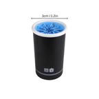 Automatic pet paw washer with soft rotating bristles USB rechargeable sizes S M L
