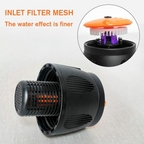 Automatic rotating garden sprinkler with adjustable tripod for lawn and garden watering