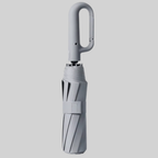 Auto lock folding umbrella wind resistant with hook handle 105 cm canopy