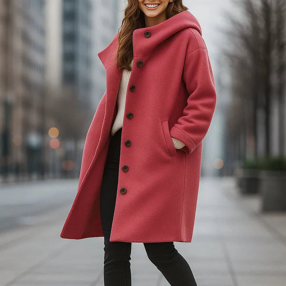 Averie – Elegant Wool Women's Coat
