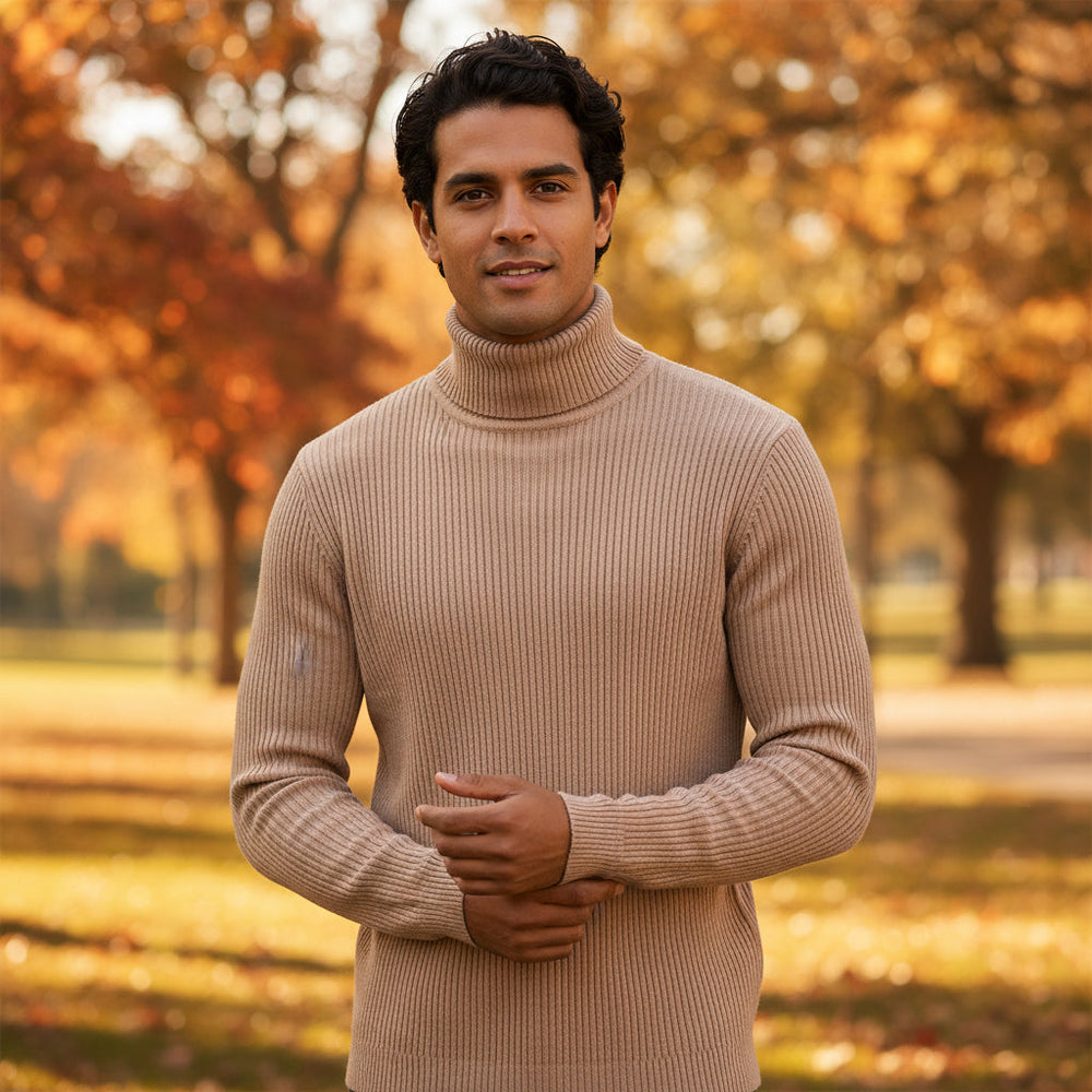 Men's Turtleneck - Long-lasting strength