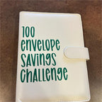 100-Day Challenge Binder A5 goal tracker and progress planner in multiple colors