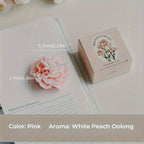 Carnation scented candle decorative paraffin gift for Mother's Day Valentine's Day Christmas