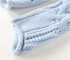 Women cable knit turtleneck sweater relaxed fit in blue beige and black