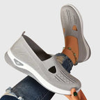 Women orthopedic walking shoes with arch support and non-slip rubber sole