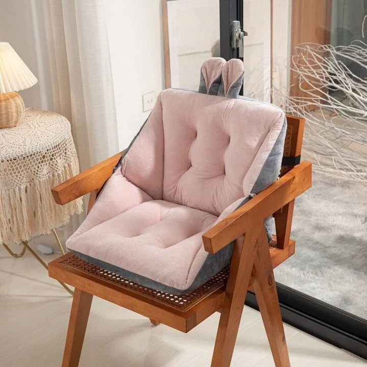 Seat cushion for coccyx and sciatica pain relief with memory foam orthopedic design