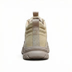 Safety shoes steel toe anti-puncture khaki lightweight work footwear