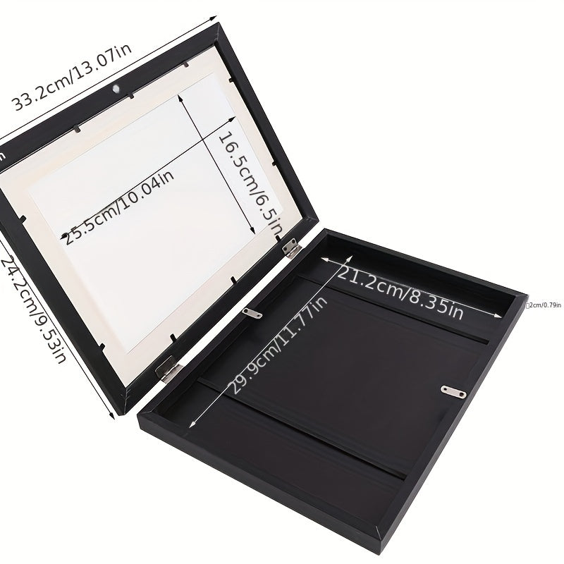 Children's art frame A4 front-opening flip frame for school artwork and paintings