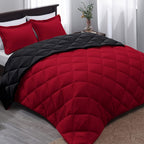 All-season ultralight duvet soft polyester reversible bedspread for bedroom