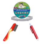Bio flea and tick collar for cats and dogs natural 8 month waterproof protection