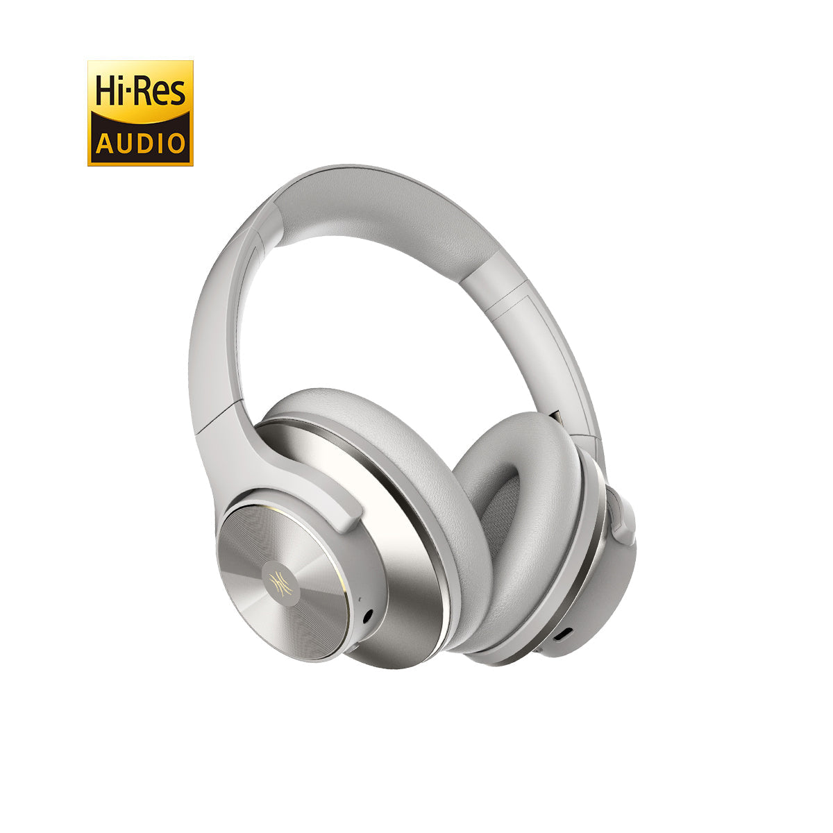 Bluetooth active noise cancelling wireless headphones over-ear with memory foam earcups