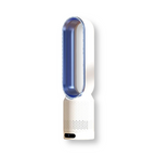 Bladeless tower fan 3-in-1 air cooler purifier UV sterilizer 8 speeds oscillating