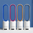 Bladeless tower fan 3-in-1 air cooler purifier UV sterilizer 8 speeds oscillating