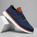 Men's breathable comfort shoes slip-on casual faux leather, EU 36-50