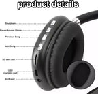 Bluetooth headphones HiFi stereo active noise cancelling over-ear wireless