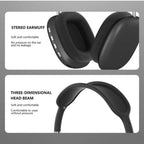 Bluetooth headphones HiFi stereo active noise cancelling over-ear wireless