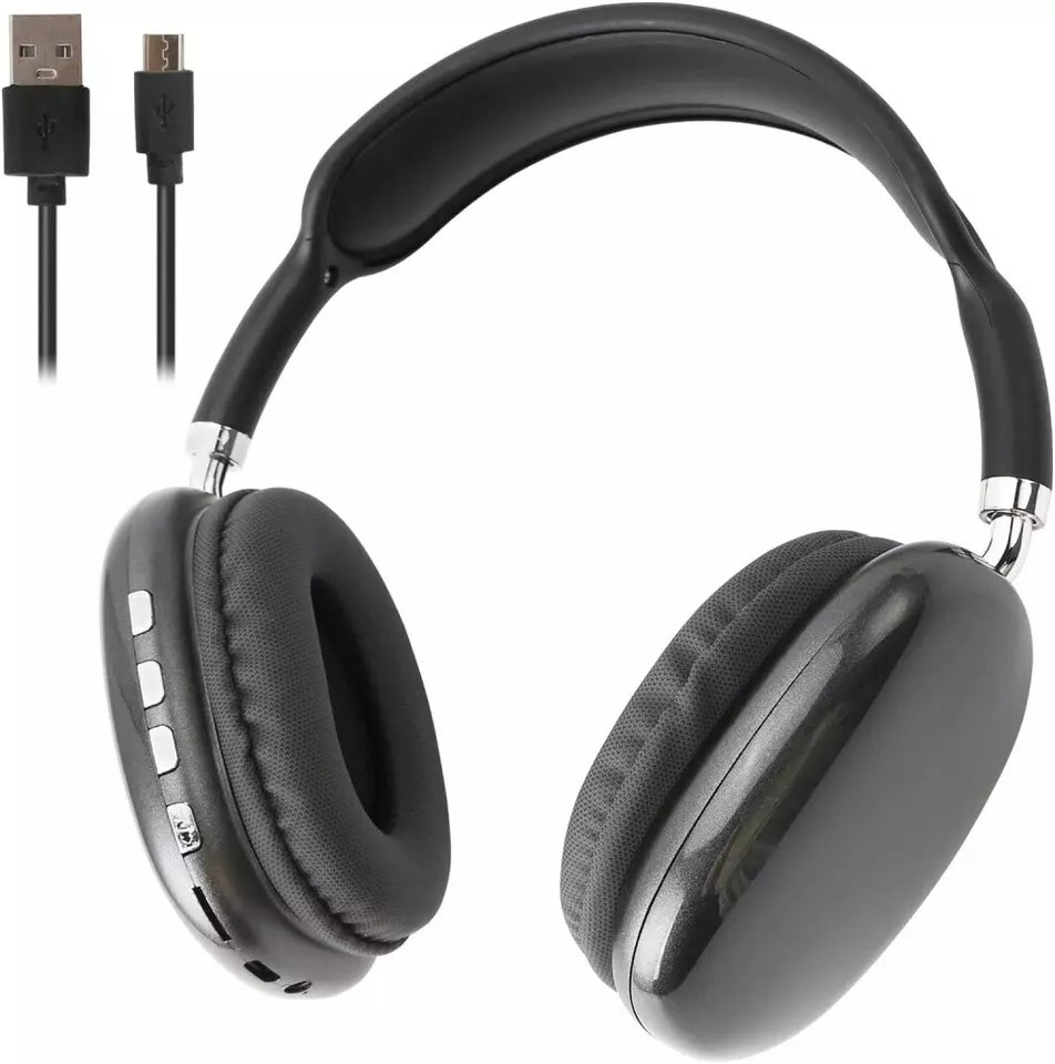 Bluetooth headphones HiFi stereo active noise cancelling over-ear wireless