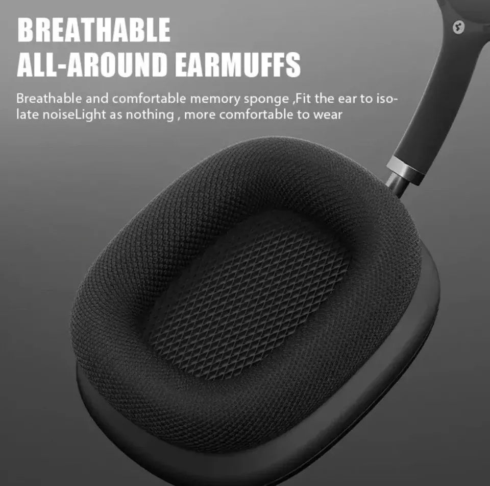 Bluetooth headphones HiFi stereo active noise cancelling over-ear wireless