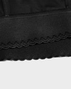 Women longline push up bra padded underwire support in black and beige