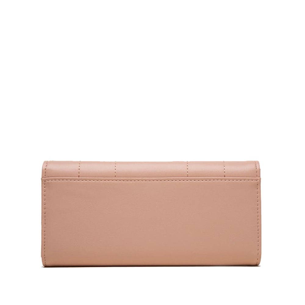 Women slim wallet multiple card slots in smooth finish
