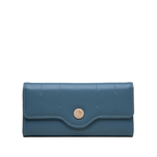 Women slim wallet multiple card slots in smooth finish