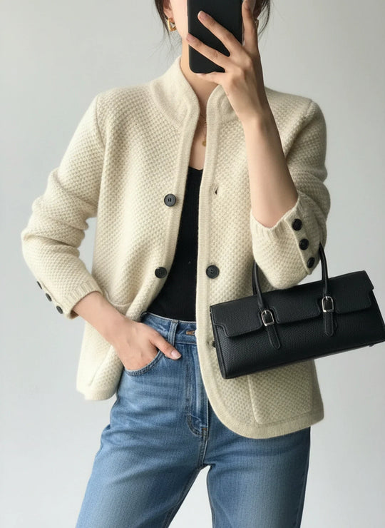 Cardigan | Women's Button Front, Lightweight Summer | Relaxed Fit, Pocket Detail