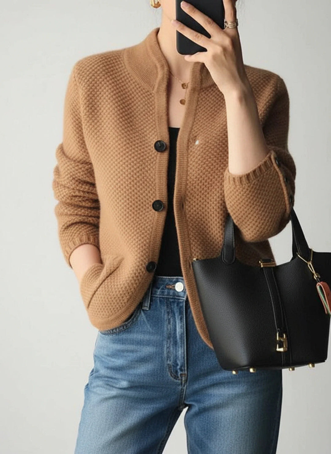 Cardigan | Women's Button Front, Lightweight Summer | Relaxed Fit, Pocket Detail