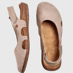 Women's orthopedic sandals with arch support and breathable open design