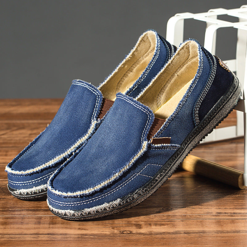 Orthopedic Loafers Women | Casual Canvas Slip On Padded Insole Shoes