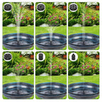 Solar Floating Fountain Pump | Pond Water Feature | Backyard Decor