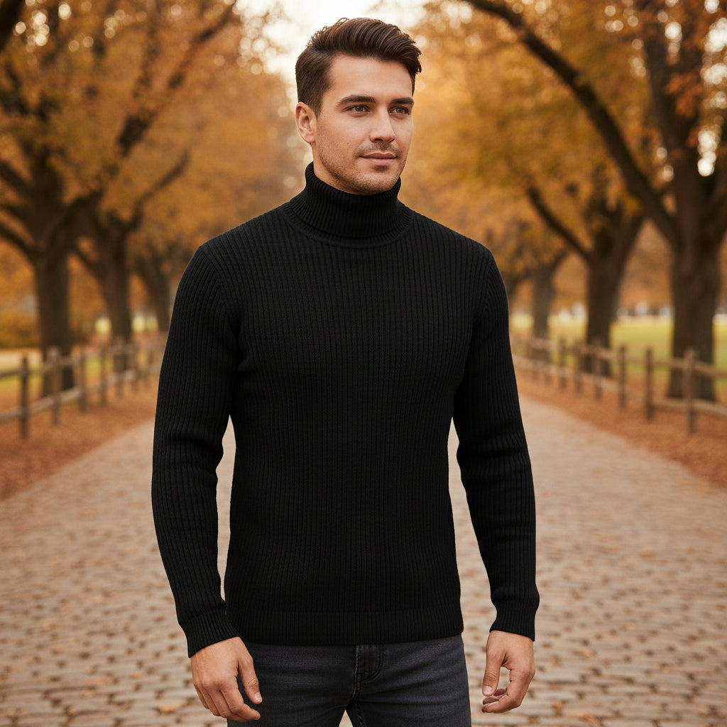 Men's Turtleneck - Long-lasting strength