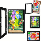 Children's art frame A4 front-opening flip frame for school artwork and paintings