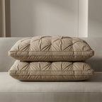 Down pillow 100% goose down breathable cotton cover 48x74cm shape-retaining