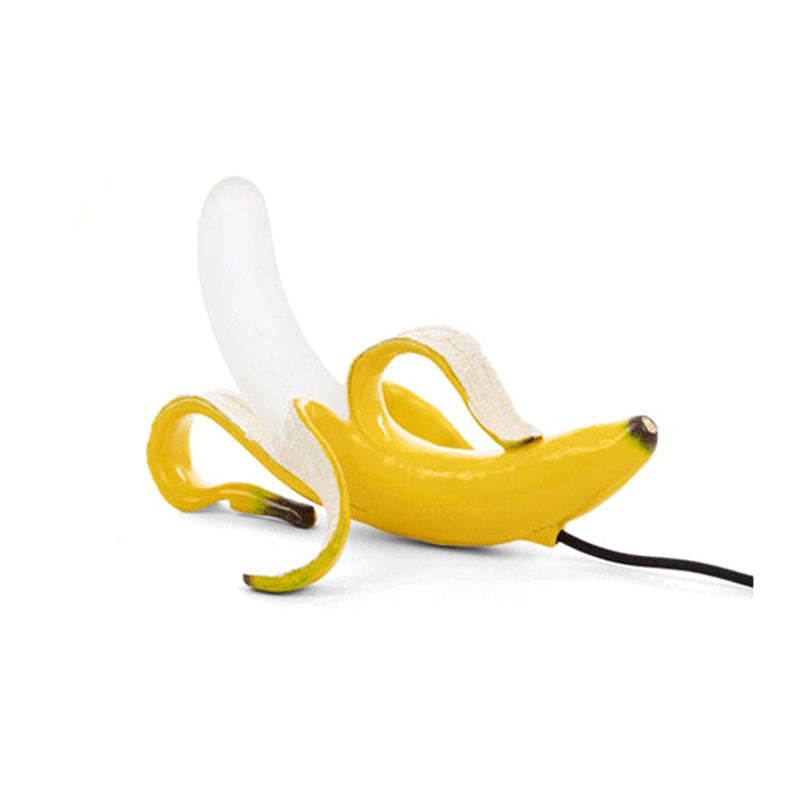 Banana table lamp creative LED resin desk light for bedroom or kids room