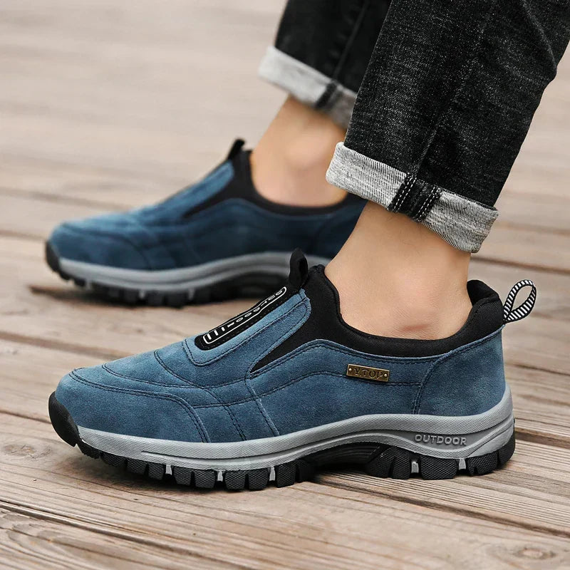 Men Orthopedic Shoes Comfort Arch Support Shock Absorbing Sole
