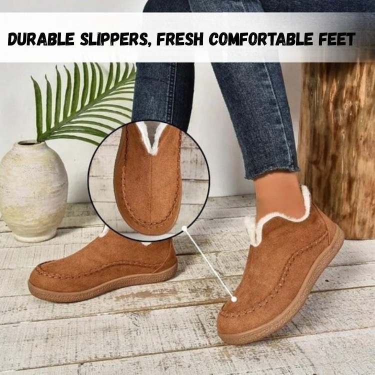 Women barefoot slippers orthopedic non-slip in brown black and light gray