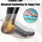 Women barefoot slippers orthopedic non-slip in brown black and light gray